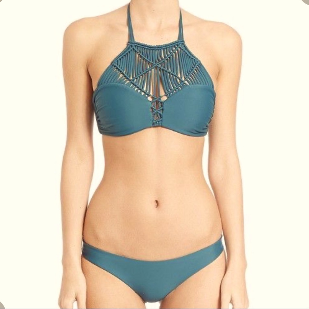 NWOT Mikoh Waimea Woven Bikini set